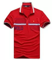 t-shirt hommes polo ralph lauren sport cotton 2013 high collar polo pony red